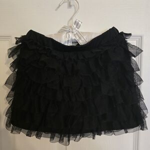 Disney Black Bubble Mini Skirt Soze 3 Wore One Time